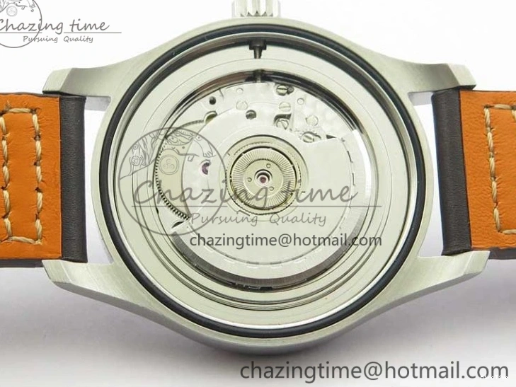 MIROTIME 0203 MARK XVIII Le Petit Prince IW327004 SS FKF 1:1 Best Edition Blue Dial On Brown Leather Strap Trendsetting 7117